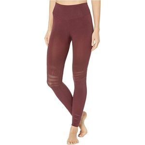 Free People Movement Gone Adrift Leggings Brown Women's sz xs NEW